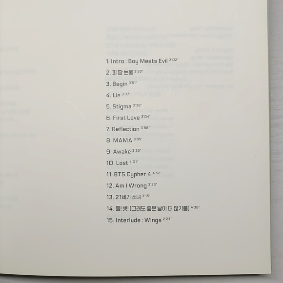 BTS Wings Album N Version - Picture 5 of 7